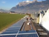 Projekt produziert Strom